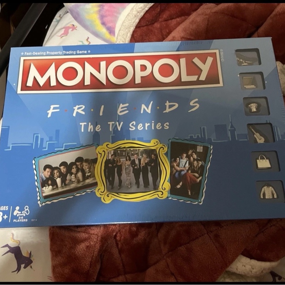 Monopoly Friends The TV Series Board Game